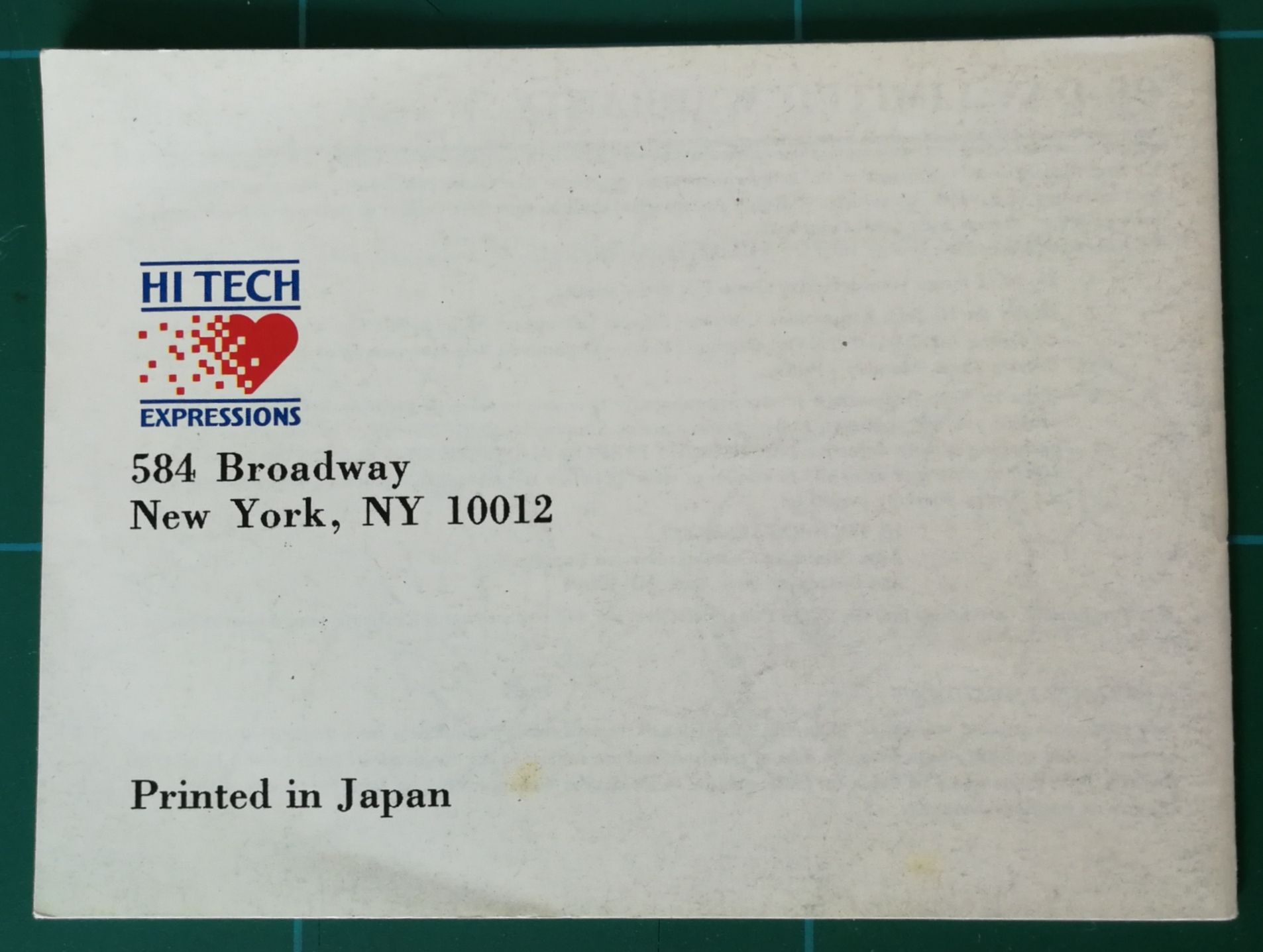 Tom And Jerry Manual Game Boy