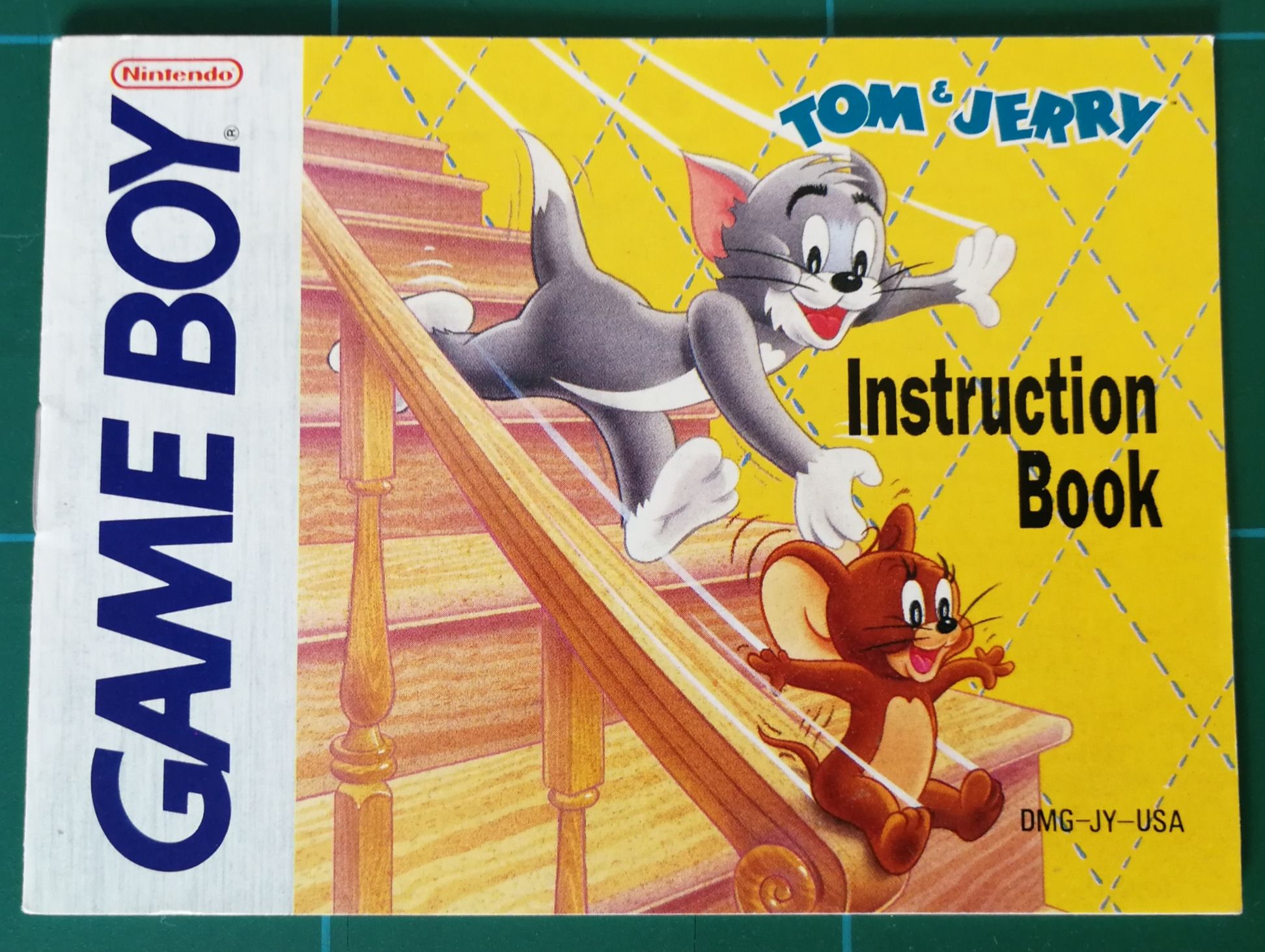 Tom And Jerry Manual Game Boy