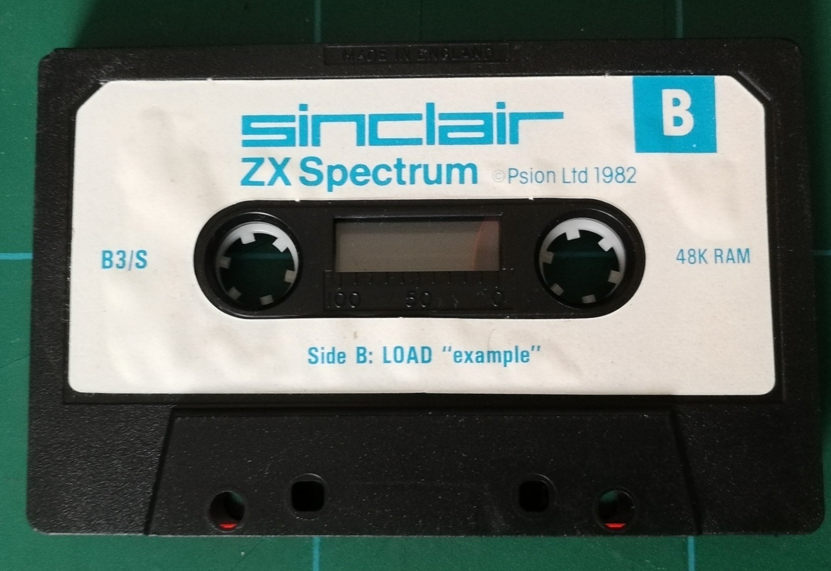 Jeu VU 3D Pour ZX Spectrum Par PSION - Édition 1982 Rare - Logiciel Rétro Vintage