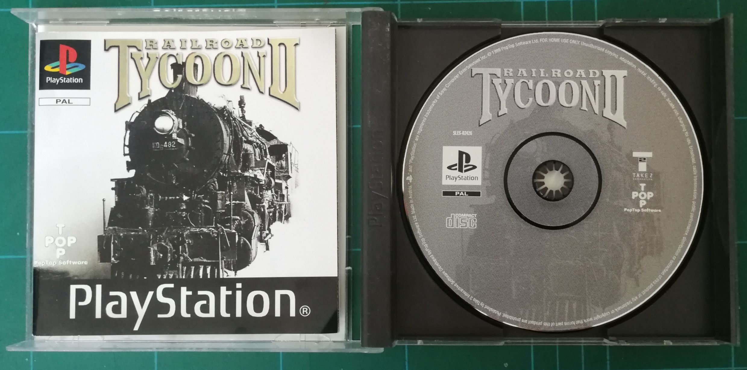 Railroad Tycoon II PS1