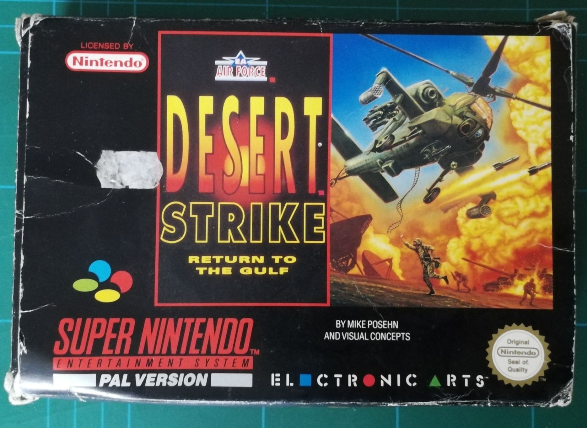 Desert Strike Return To The Gulf SNES