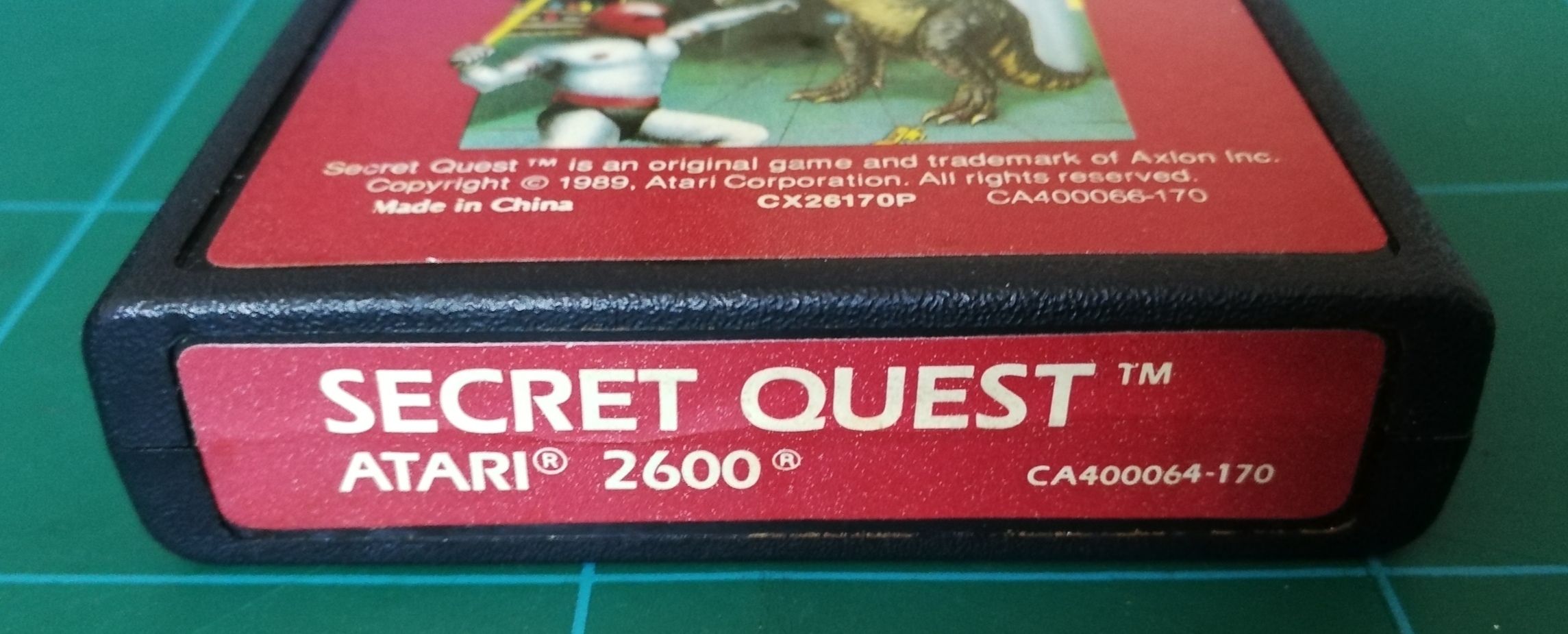 Fichier Numérique Secret – Manette Atari 2600 Fait Main – Stockage Caché (Win/Mac)