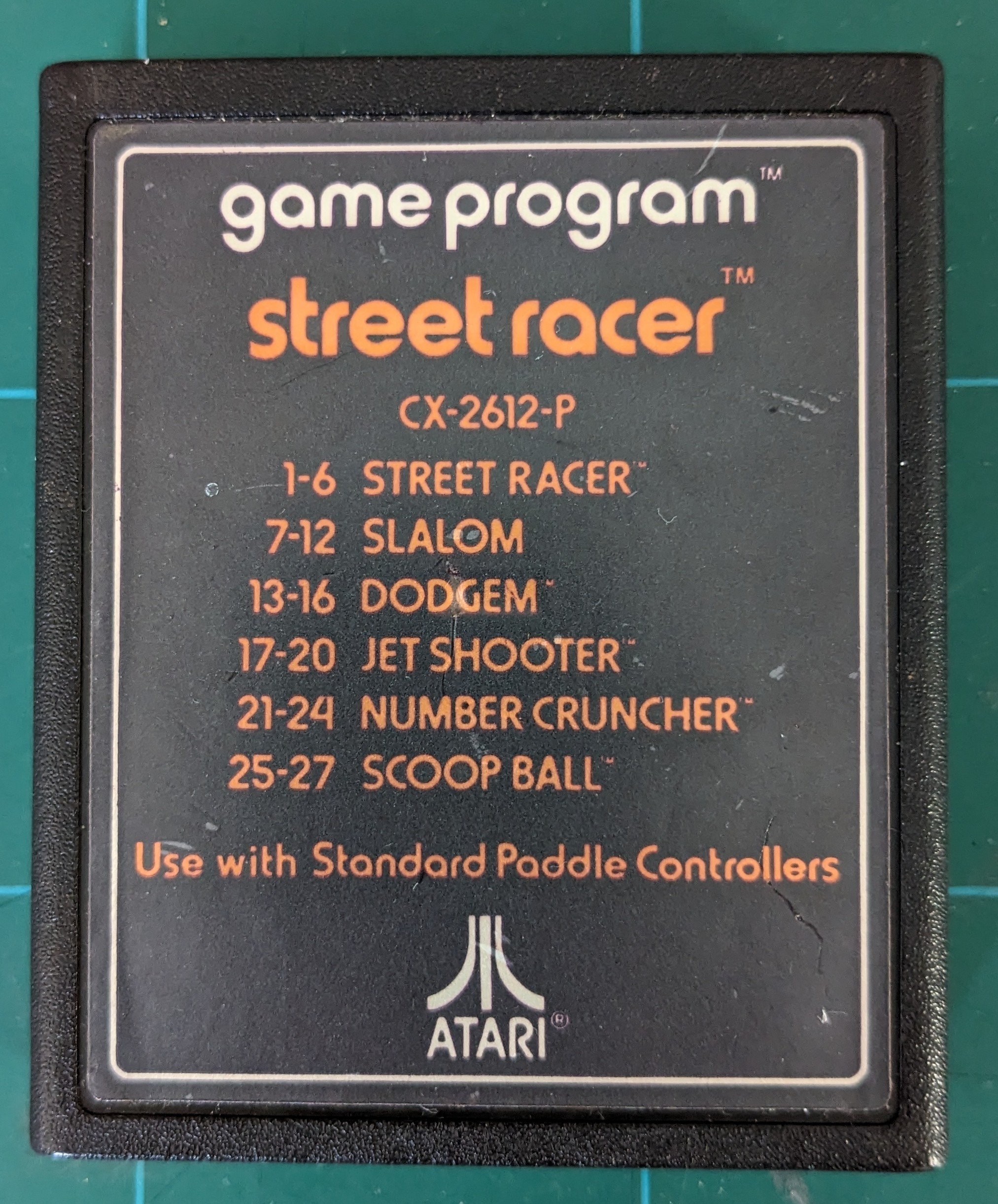 Street Racer Atari 2600