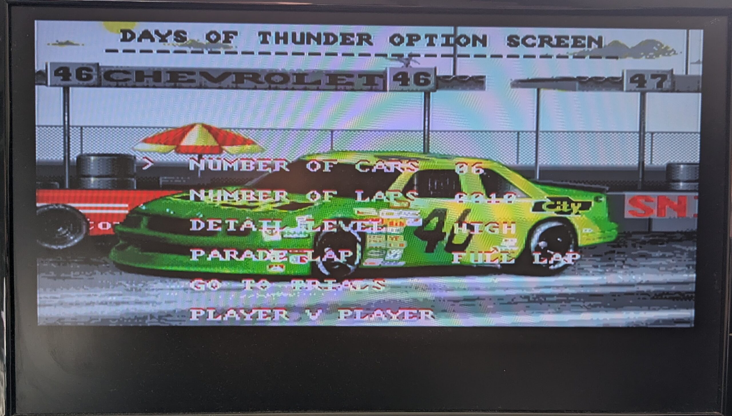 Days Of Thunder Amiga