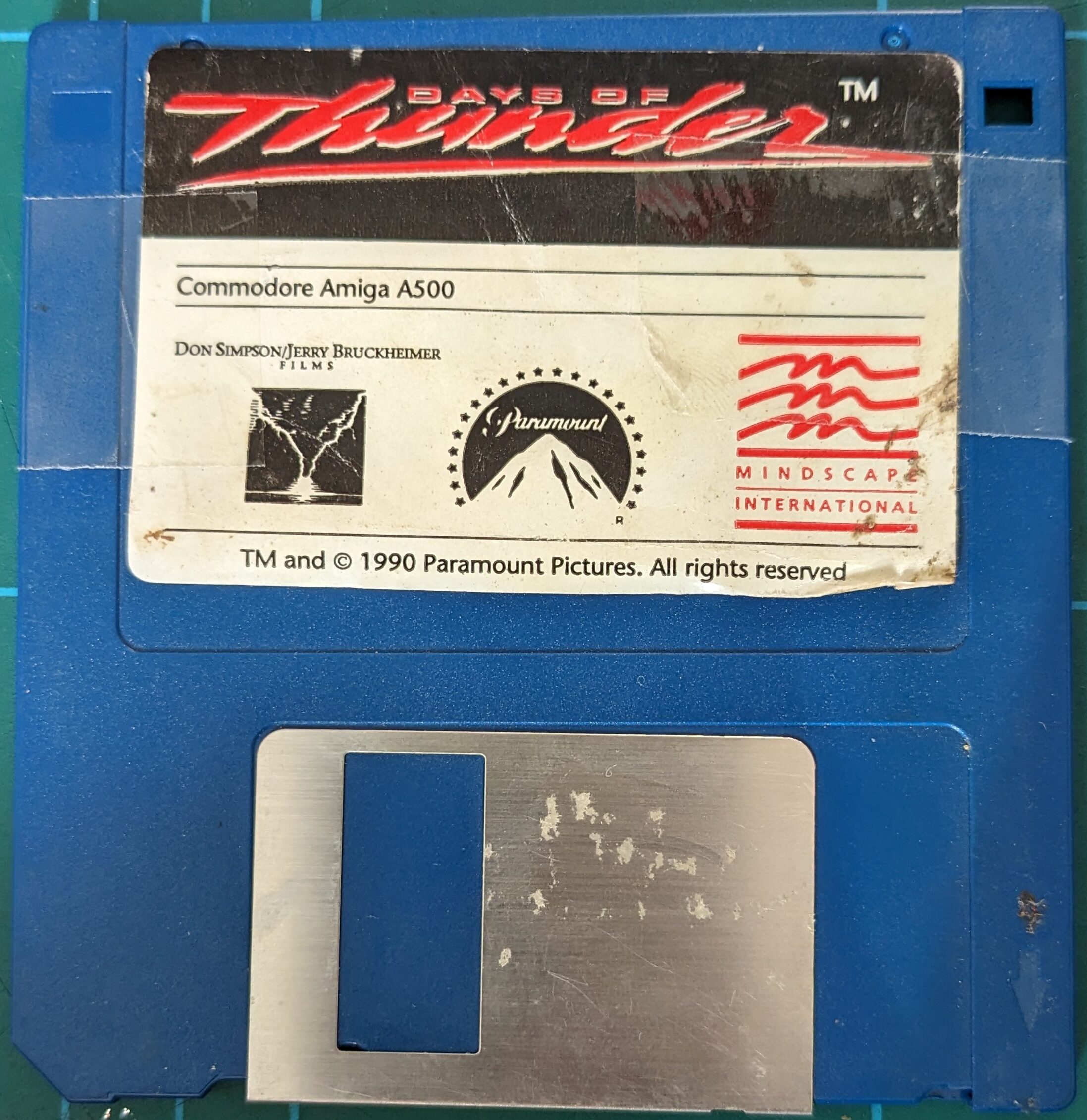 Days Of Thunder Amiga