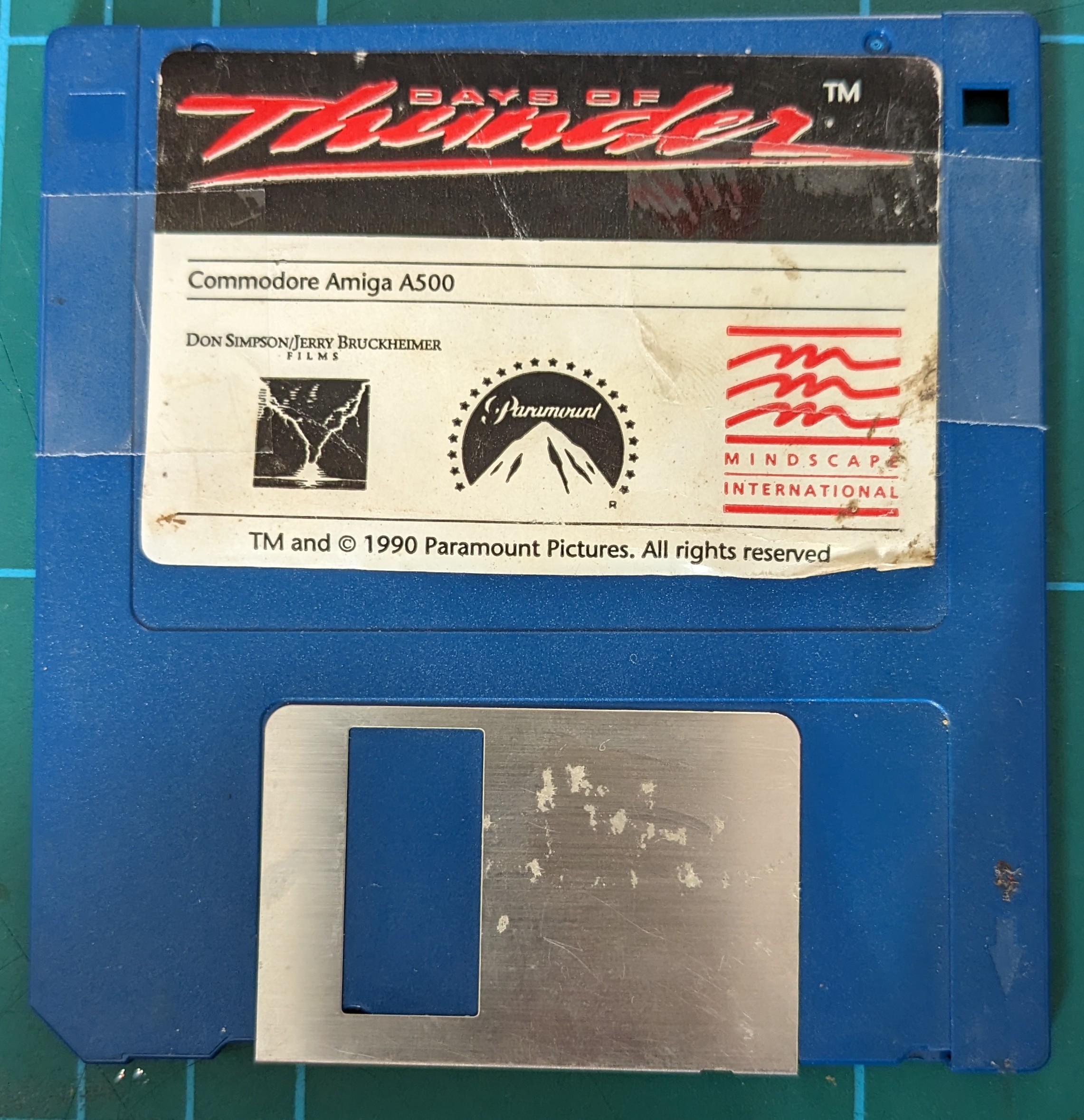 Days Of Thunder Amiga