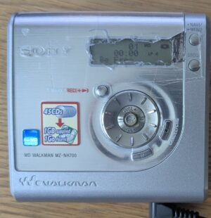 Sony MZ-NH700 Minidisc Hi-MD Walkman